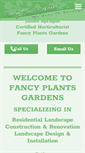 Mobile Screenshot of fancyplantsgardens.com